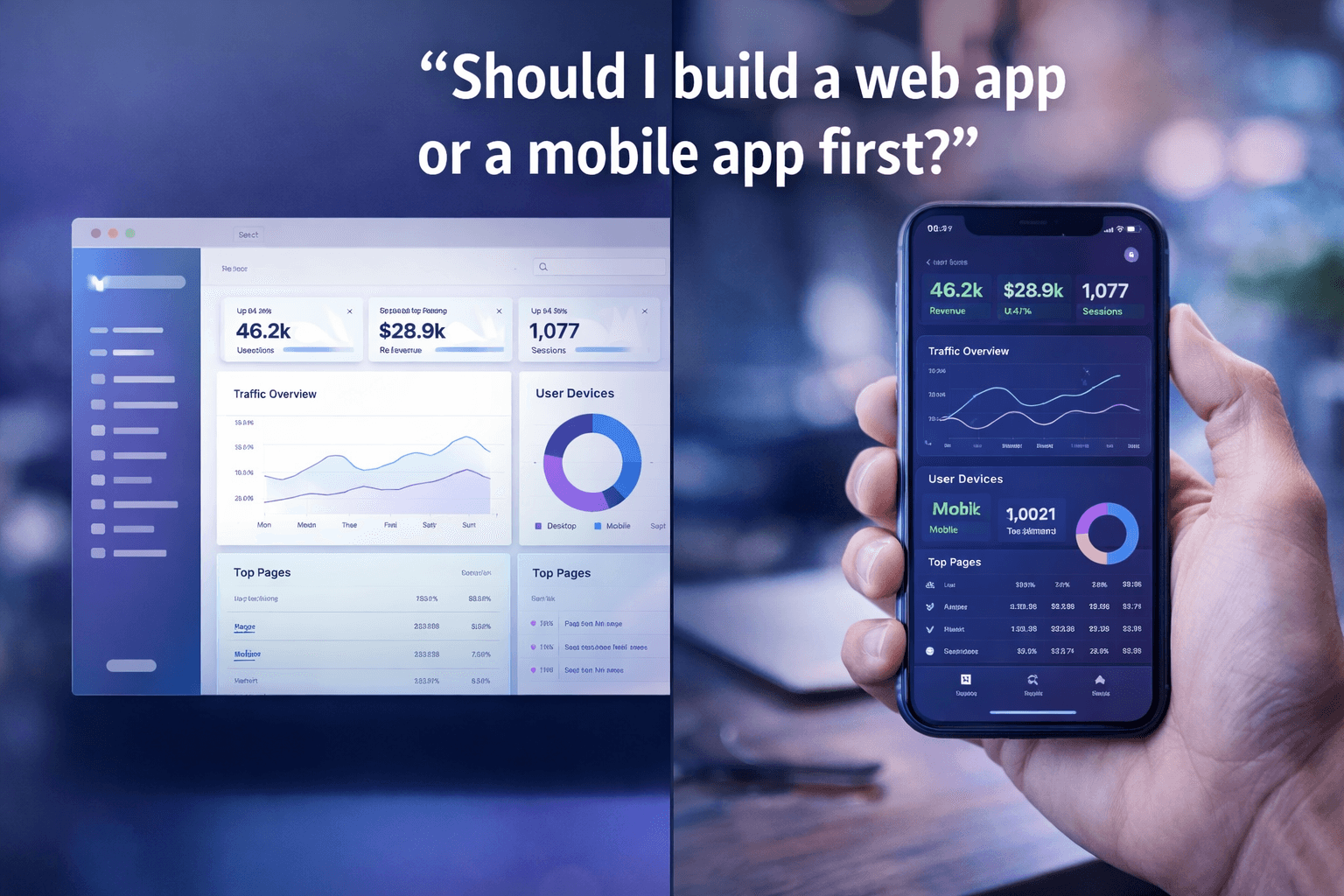 Web App vs Mobile App: Which Should Your Business Build First?